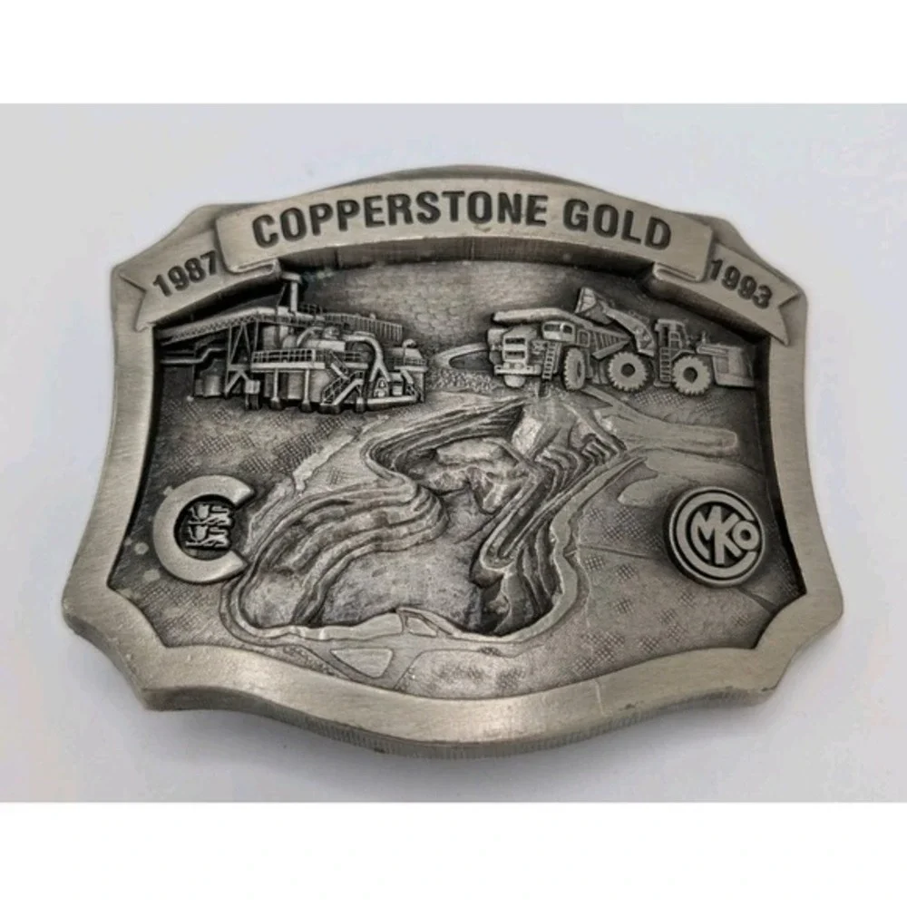 COPPERSTONE GOLD 1987 TO‎ 1993 BELT BUCKLE 1 Of  300 LIMITED
